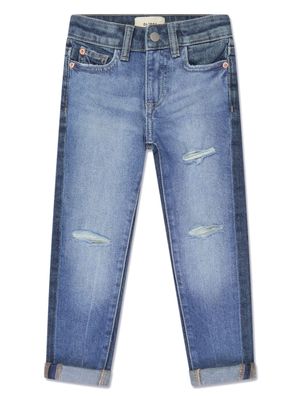 DL1961 KIDS Harper distressed tapered jeans - Blue