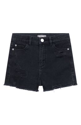 DL1961 Kids' Lucy Cut Off Jeans Shorts in Nightshade