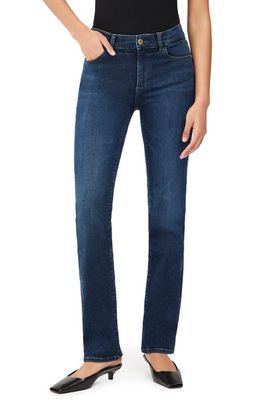 DL1961 Mara Instasculpt Mid Rise Straight Leg Jeans in India Ink