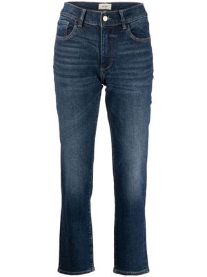 DL1961 Mila mid-rise cigarette jeans - Blue
