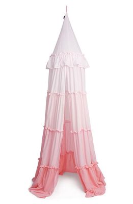 DockATot Ombré Cotton Voile Hanging Canopy in Blush