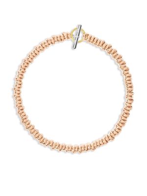 Dodo 18kt yellow and rose gold rondelle bracelet - Pink