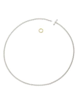 Dodo 18kt yellow gold Essentials choker necklace - Silver