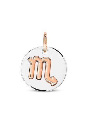 Dodo 9kt rose gold and sterling silver Scorpio charm