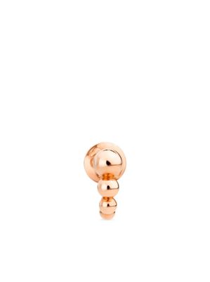 Dodo 9kt rose gold Bollicine single stud earring - Pink