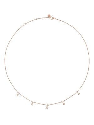 Dodo 9kt rose gold Essentials diamond choker necklace - Pink