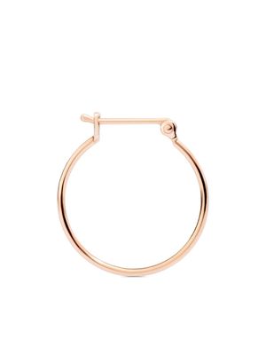 Dodo 9kt rose gold Essentials hoop earring - Pink