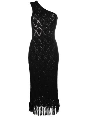 Dodo Bar Or cut-out one-shoulder dress - Black