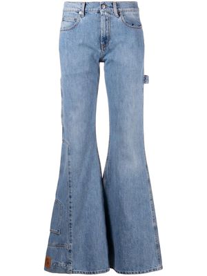 Dodo Bar Or mid-rise flared jeans - Blue
