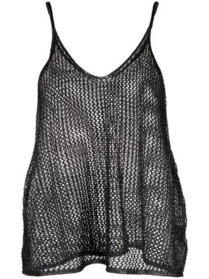 Dodo Bar Or Miles metallic knit top - Black