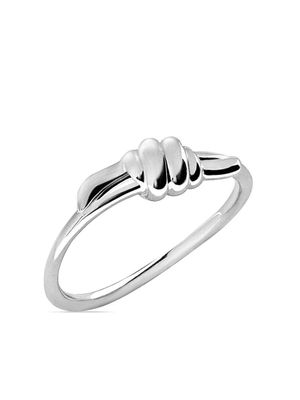 Dodo sterling silver Nodo ring