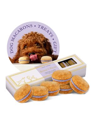 Dog Macarons - Count 6 - Lavender - Lavender