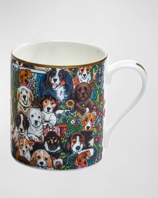Dogs Leave Paw Prints Mug Pair