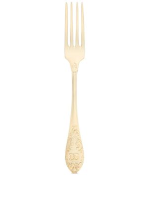 Dolce & Gabbana 24kt gold-plated dessert fork