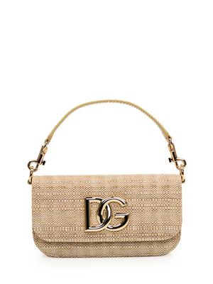 Dolce & Gabbana 3.5 Raffia Shoulder Bag