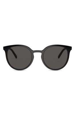 Dolce & Gabbana 52mm Phantos Sunglasses in Black