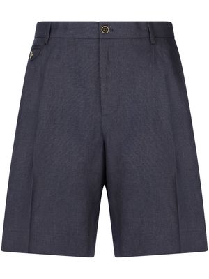 Dolce & Gabbana above-knee linen tailored shorts - Grey