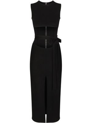 Dolce & Gabbana belted midi dress - Black
