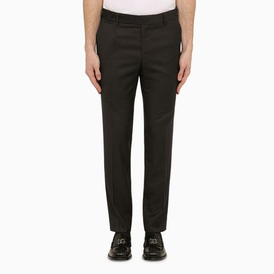 Dolce & Gabbana Black Pinstripe Trousers