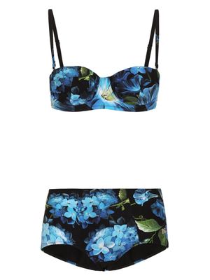 Dolce & Gabbana Bluebell balconette bikini set