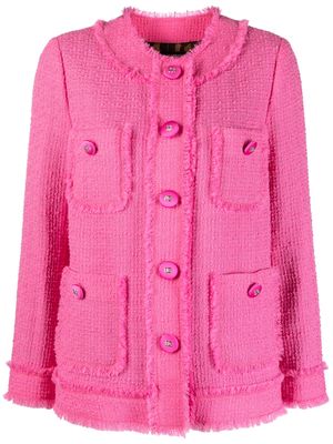 Dolce & Gabbana bouclé tweed jacket - Pink