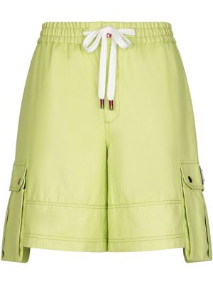 Dolce & Gabbana cotton cargo track shorts - Green