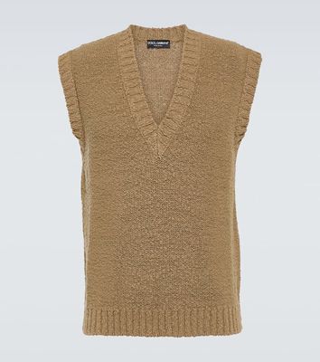 Dolce & Gabbana Cotton knit vest