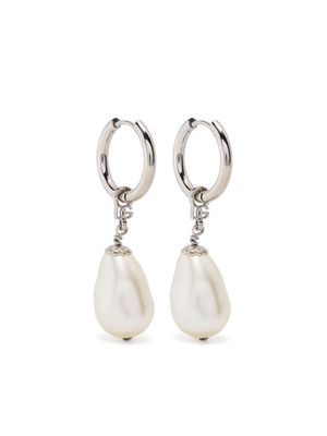 Dolce & Gabbana Creole drop earrings - Silver