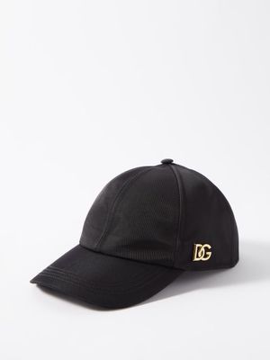 Dolce & Gabbana - D & g-logo Nylon-canvas Baseball Cap - Mens - Black