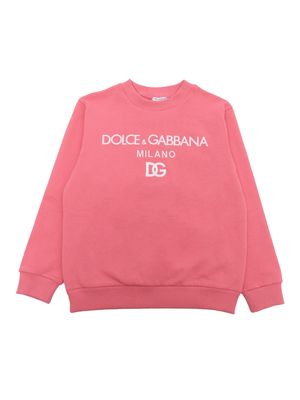 Dolce & Gabbana D & g Pink Sweatshirt