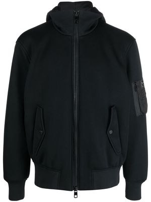 Dolce & Gabbana detachable-hood zipped jacket - Black