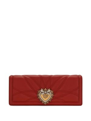 Dolce & Gabbana Devotion quilted crossbody bag - Red