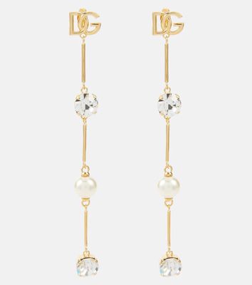 Dolce & Gabbana DG embellished earrings