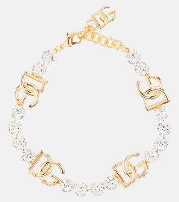 Dolce & Gabbana DG embellished necklace