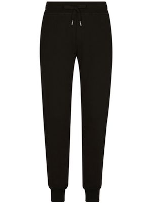 Dolce & Gabbana DG Essentials jersey track pants - Black
