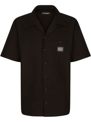 Dolce & Gabbana DG Essentials short-sleeve shirt - Black