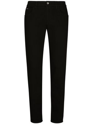 Dolce & Gabbana DG Essentials slim-fit jeans - Black