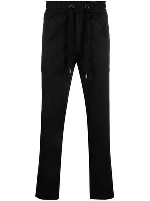 Dolce & Gabbana DG Essentials stretch-cotton track pants - Black