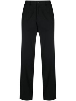 Dolce & Gabbana DG Essentials stretch-cotton trousers - Black