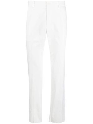 Dolce & Gabbana DG Essentials stretch-cotton trousers - White