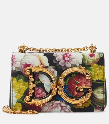 Dolce & Gabbana DG Girls Medium charmeuse shoulder bag