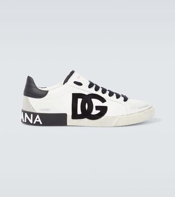 Dolce & Gabbana DG leather sneakers