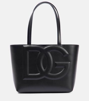 Dolce & Gabbana DG leather tote bag