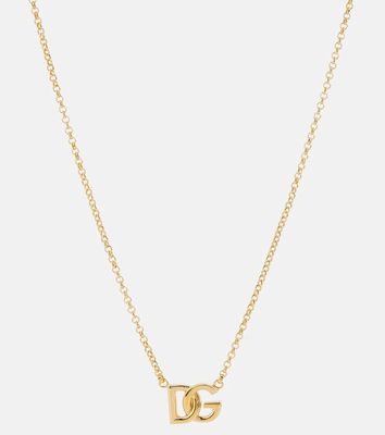Dolce & Gabbana DG logo embellished necklace