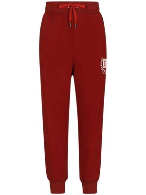 Dolce & Gabbana DG-logo track pants - Red