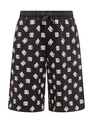 Dolce & Gabbana Dg Monogram Jogging Shorts