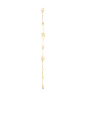 Dolce & Gabbana DG-plaque chain-link bracelet - Gold