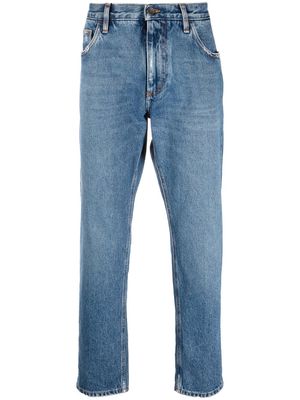 Dolce & Gabbana distressed cropped jeans - Blue