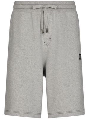 Dolce & Gabbana drawstring-waist track shorts - Grey