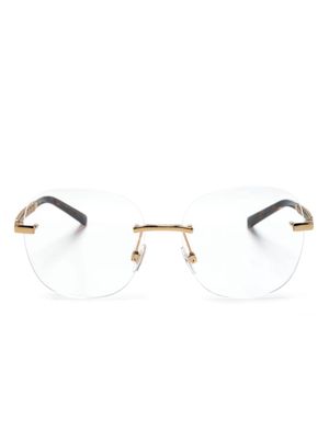 Dolce & Gabbana Eyewear 1352 square-frame glasses - Brown